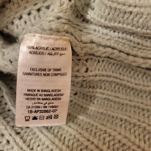 Ardene mint green sweater (XL) - Picture 4 of 4